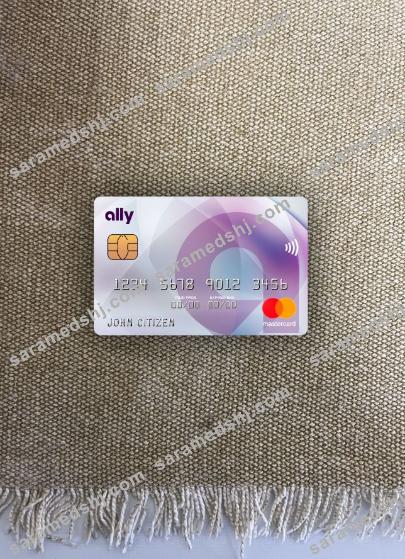 USA Ally bank mastercard photolook front